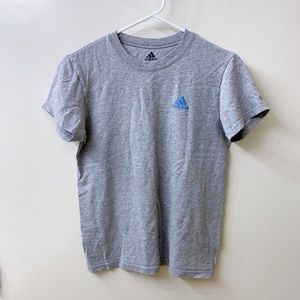 Adidas: Gray Tee T-Shirt, Size Small